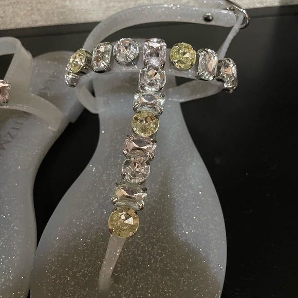 Stuart Weitzman Jaide Gem Jelly Flat - Picture 6 of 9